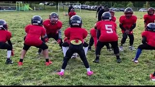 Messiah Harmon 6 Year Old Football Player #0 Spring 2021 City Life Raptors / Class Of 2032 Athlete