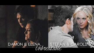 Damon/Elena & Stefan/Caroline | Unbreakable (+6x06)
