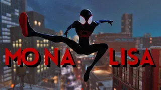 Mona Lisa - Dominic Fike (Spider-Man: Across The Spider-Verse) Miles x Gwen Web Swinging