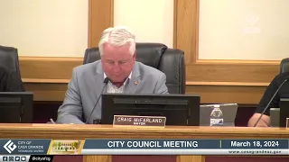 City Council Regular Meeting | March 18, 2024