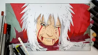 Drawing Jiraiya's Death