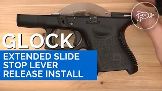Glock Extended Slide Stop Lever Release Install (HD+Quick)
