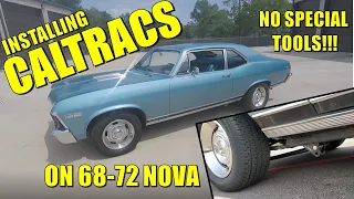 Installing Caltracs on 68-72 Nova without special tools