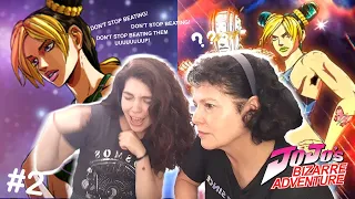 MY MOM REACTS TO JOJO OP #2