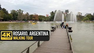 【4K 60】Walk in Rosario, Argentina #WINTER 🇦🇷