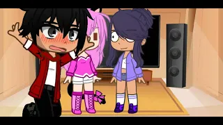 (It burns! burns! burns! Aaron)Aphmau and frend