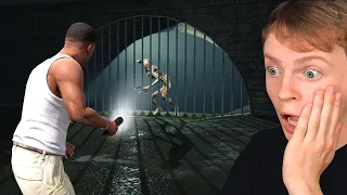 THERE'S A MONSTER in the SEWERS in GTA 5!