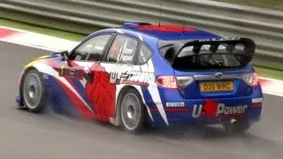 Subaru Impreza WRC2008 (S14) - In Action with Pure Sounds