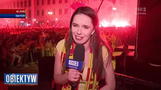 TVP3 Białystok - Fragmenty wieczornego wydania Obiektywu i Sport o sukcesie Jagi (25.05.2024) (2/2)