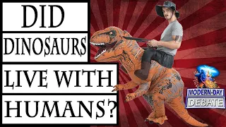 DEBATE: Did Dinosaurs Live with Man? | RJ Downard Vs MrBatman