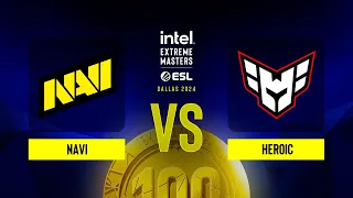 NAVI vs. Heroic - IEM Dallas 2024 - Group B