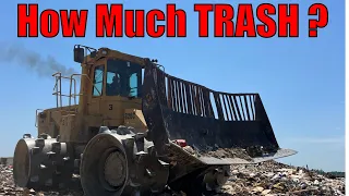 Shocking Amount of Trash in Landfill Every Hour ⏰ 🚜