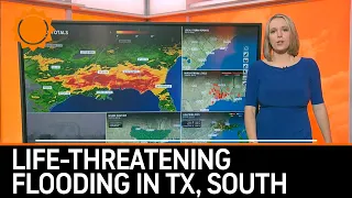 Life-Threatening Flooding Forecast for Texas, South