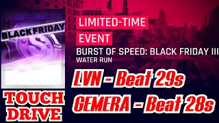 Asphalt 9 | BURST OF SPEED Black Friday III | Win Tokens with LVN & GEMERA Touchdrive
