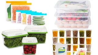 10 amazon smart products to get more space in your fridge | fridge organization | kitchen must haves