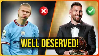 Why Messi Deserved The Ballon d'Or