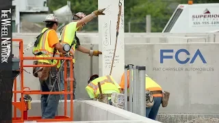 FCA Raises First Piece of Steel on Site of New Assembly Plant in Michigan