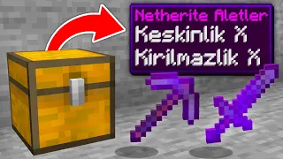 Minecraft ama ÖZEL SANDIKLAR VAR!