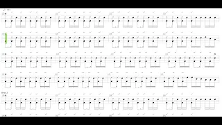 Call of the Wintermoon + Immortal + Drum only + Drum tab