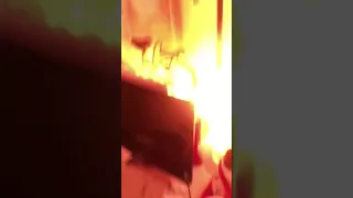 Electric bike fire and explosion