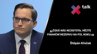 „Zdražovat se bude neustále, tempo však zpomalí. Inflace nad 10% je špatná.“ – Štěpán Křeček