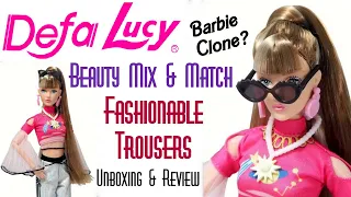 ✨ DEFA LUCY BEAUTY MIX & MATCH FASHIONABLE TROUSERS BARBIE CLONE DOLL 👑 ECW 🌎 UNBOXING & REVIEW