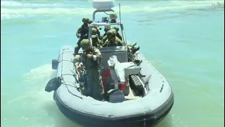 Taiwan military practice on Kinmen Island