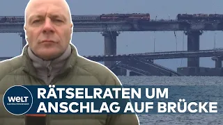 ANSCHLAG AUF KRIM-BRÜCKE: Zweifel an Moskaus Version einer LKW-Bombe | WELT Analyse