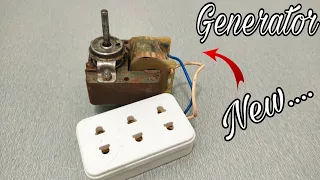 How to make 150V Generator at Home Using old table fan motor.....