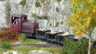 Die Steinbruchbahn im Bücherregal - Eisenbahnromantik auf schmaler Spur in H0e