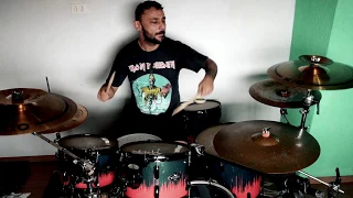 Iron Maiden - Wasted Years - Drum Cover (Jean Novaes)