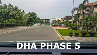 LAHORE DRIVE - DHA Phase 5 to Lawrence Road | Club On Wheels | ASMR For Sleep