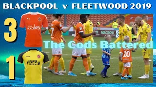 BlackpoolFC 3-1 Fleetwood Town | SIMON SADLER says "HELLO" | FAN TROUBLE | Seasiders up to 4th!