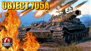 WoT Object 705A Gameplay 2020 9 Kills World of Tanks Replays