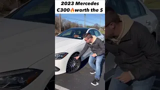 Pricey but WORTH it?? 🤨 | 2023 Mercedes-Benz C-Class! #carconfections #shorts