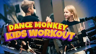 8 Year Old Leads TABATA Workout For Kids 💥 ║ GROWING STRONG