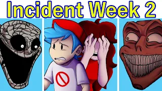 Friday Night Funkin' VS Friday Night Incident Week 2 Demo + Animation (FNF Mod)