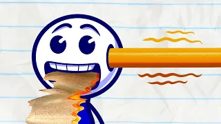 "Failure To Lunch" | Pencilmation Cartoons!