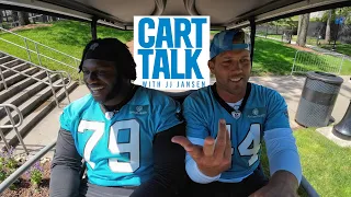 Cart Talk: Ickey Ekwonu Gets A Pop Quiz On The Cart | Carolina Panthers