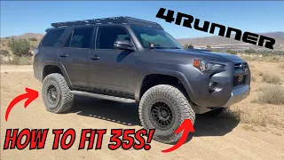 Can You fit 35s on a 4runner?