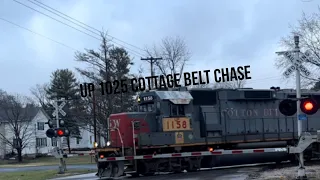 UP 1025 / Cottage Belt Chase Clinton WI To Janesville WI