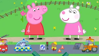 Learning Road Safety In Tiny Land 🚸 | Peppa Pig Official Full Episodes