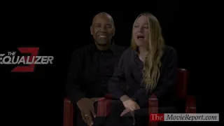 THE EQUALIZER 3 interviews with Denzel Washington & Dakota Fanning 4K