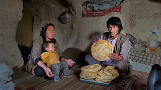 Iftar full of love of the cave dwellers of Afghanistan | village life
