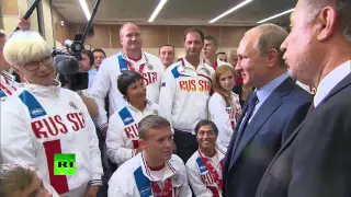 Владимир Путин пообещал российским спортсменам новый комплекс в Крыму