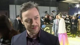 McAvoy on 'Glass' role: 'I got real vascular'