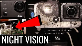 DIY NIGHT VISION CAMERA/ACTION CAMERA NIGHT VISION/GoPro/GitUp Git2P