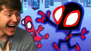 Reacting to SPIDERMAN the ULTIMATE CARTOON Recap! (Parody)