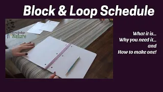 HOMESCHOOL BLOCK AND LOOP SCHEDULE || WHAT IS A BLOCK AND LOOP SCHEDULE || HOW TO