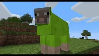 Minecraft singleplayer mods Ep 2: Colored sheep in Minecraft! all colors!